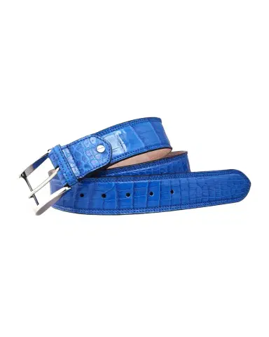 Zambezi Grace Men's Crocodile Leather Dress Belt | Thumbnail 1 Zambezi Grace Men's Crocodile Leather Dress Belt | Thumbnail 1