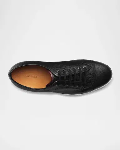 John Lobb Men's Textured Leather Low-Top Sneakers | Thumbnail 3 John Lobb Men's Textured Leather Low-Top Sneakers | Thumbnail 3