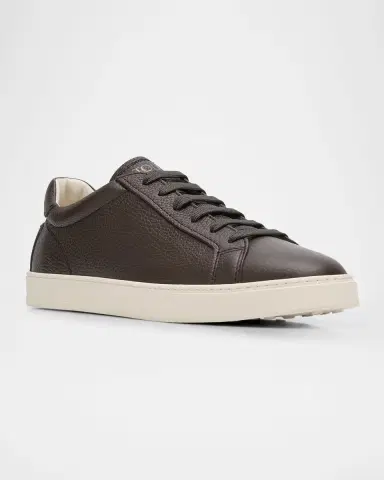 Tod's Men's Moccassino Gomma Leather Low-Top Sneakers | Thumbnail 2 Tod's Men's Moccassino Gomma Leather Low-Top Sneakers | Thumbnail 2