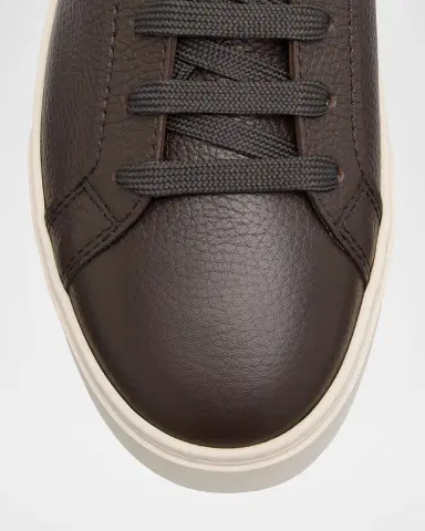 Tod's Men's Moccassino Gomma Leather Low-Top Sneakers | Thumbnail 5 Tod's Men's Moccassino Gomma Leather Low-Top Sneakers | Thumbnail 5