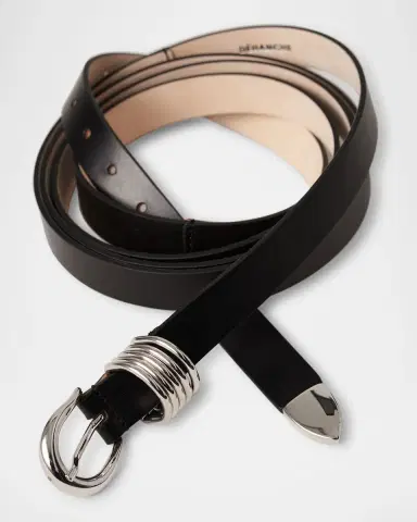 Déhanche Hollyhock Triple Wrap Calf Leather Medium Belt | Thumbnail 3 Déhanche Hollyhock Triple Wrap Calf Leather Medium Belt | Thumbnail 3