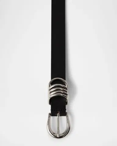 Déhanche Hollyhock Triple Wrap Calf Leather Medium Belt | Thumbnail 4 Déhanche Hollyhock Triple Wrap Calf Leather Medium Belt | Thumbnail 4