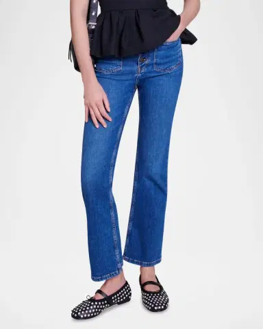 Maje Passiony Straight-Leg Jeans | Thumbnail 4 Maje Passiony Straight-Leg Jeans | Thumbnail 4