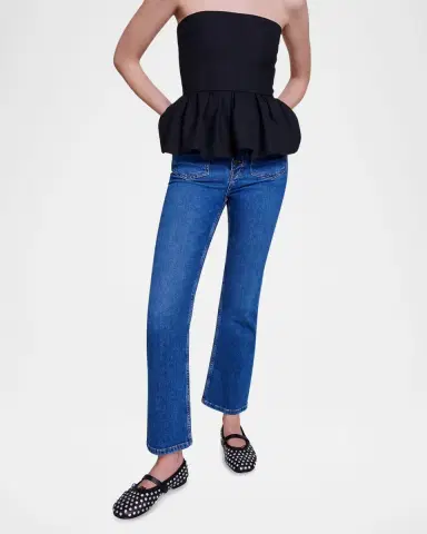 Maje Passiony Straight-Leg Jeans | Thumbnail 5 Maje Passiony Straight-Leg Jeans | Thumbnail 5