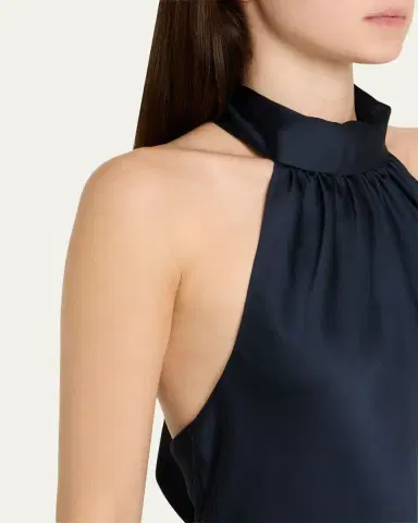 Ramy Brook Nari Asymmetric Flounce Halter Mini Dress | Thumbnail 5 Ramy Brook Nari Asymmetric Flounce Halter Mini Dress | Thumbnail 5