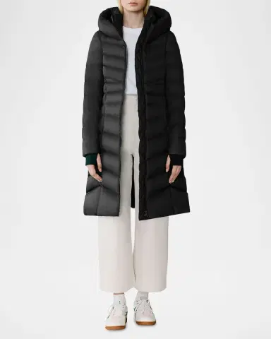Soia & Kyo Lita-U Down Fit-&-Flare Hooded Coat | Thumbnail 3 Soia & Kyo Lita-U Down Fit-&-Flare Hooded Coat | Thumbnail 3