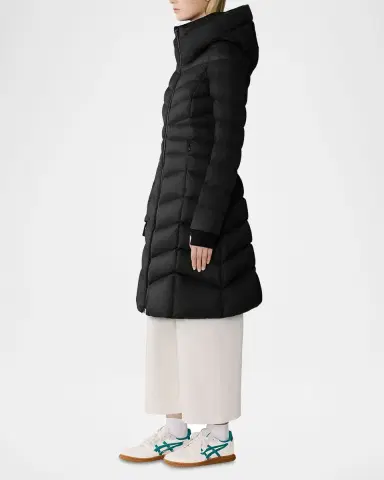 Soia & Kyo Lita-U Down Fit-&-Flare Hooded Coat | Thumbnail 5 Soia & Kyo Lita-U Down Fit-&-Flare Hooded Coat | Thumbnail 5