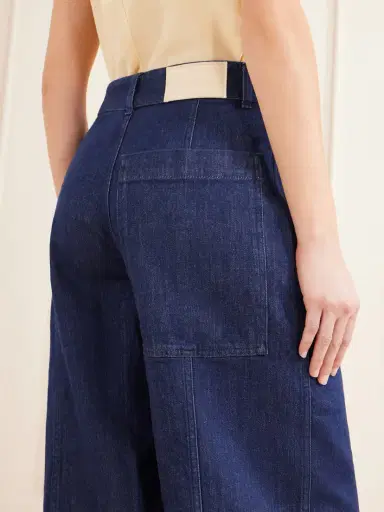 Another Tomorrow Organic High-rise Wide-leg Jeans | Thumbnail 5 Another Tomorrow Organic High-rise Wide-leg Jeans | Thumbnail 5