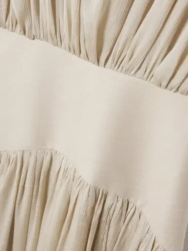 Abadia Suri Gathered Plissé-satin Gown | Thumbnail 4 Abadia Suri Gathered Plissé-satin Gown | Thumbnail 4