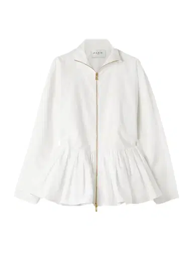 Alaïa Cotton Peplum Jacket | Thumbnail 1 Alaïa Cotton Peplum Jacket | Thumbnail 1