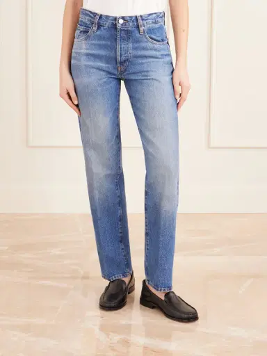 Frame Essential Recycled Mid-rise Straight-leg Jeans | Thumbnail 3 Frame Essential Recycled Mid-rise Straight-leg Jeans | Thumbnail 3
