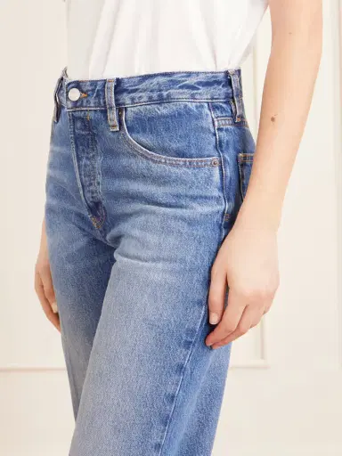 Frame Essential Recycled Mid-rise Straight-leg Jeans | Thumbnail 5 Frame Essential Recycled Mid-rise Straight-leg Jeans | Thumbnail 5