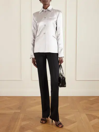 Kallmeyer Luca Satin-twill Blazer | Thumbnail 2 Kallmeyer Luca Satin-twill Blazer | Thumbnail 2