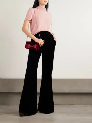 Valentino Garavani Silk-georgette Blouse | Thumbnail 2 Valentino Garavani Silk-georgette Blouse | Thumbnail 2
