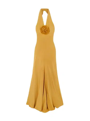 Rodarte Embellished Silk-crepe Halterneck Gown | Thumbnail 1 Rodarte Embellished Silk-crepe Halterneck Gown | Thumbnail 1