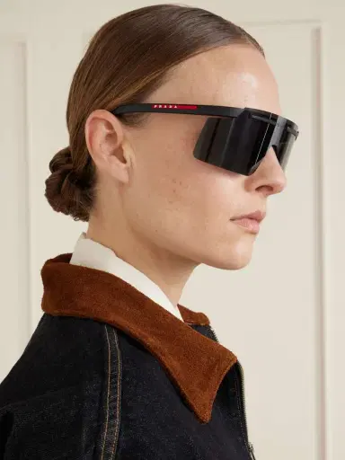 PRADA EYEWEAR Linea Rossa Square-frame Acetate Sunglasses | Thumbnail 5 PRADA EYEWEAR Linea Rossa Square-frame Acetate Sunglasses | Thumbnail 5