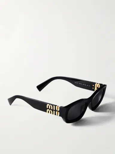 Miu Miu Eyewear Glimpse Cat-eye Acetate Sunglasses | Thumbnail 3 Miu Miu Eyewear Glimpse Cat-eye Acetate Sunglasses | Thumbnail 3