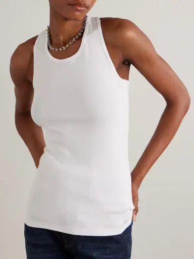 Commando Set Of Two Ribbed Stretch-jersey Tanks | Thumbnail 3 Commando Set Of Two Ribbed Stretch-jersey Tanks | Thumbnail 3