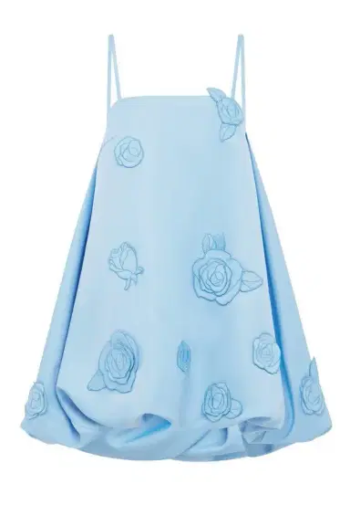 LEO LIN Patsy Mini Dress - Pastel Blue | Thumbnail 1 LEO LIN Patsy Mini Dress - Pastel Blue | Thumbnail 1