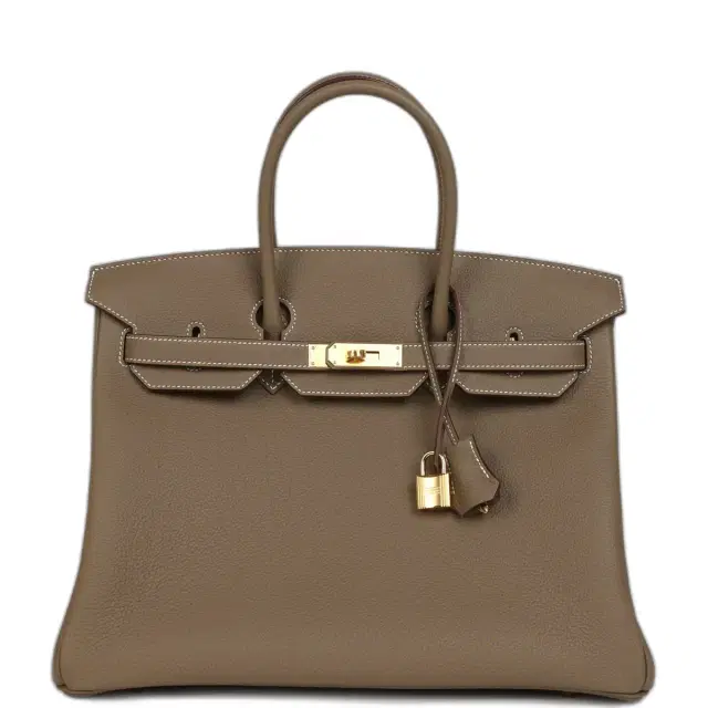 Hermes Birkin 35 Etoupe Togo Gold Hardware Hermes Birkin 35 Etoupe Togo Gold Hardware