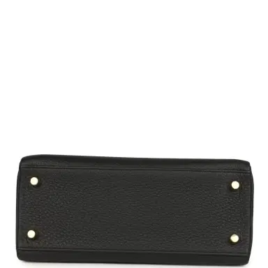 HERMÈS Hermes Kelly Retourne 25 Black Togo Gold Hardware | Thumbnail 6 HERMÈS Hermes Kelly Retourne 25 Black Togo Gold Hardware | Thumbnail 6