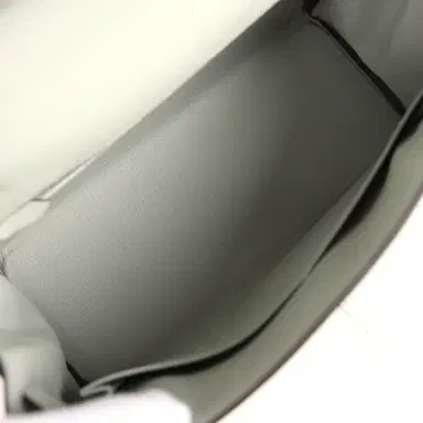HERMÈS Hermes Kelly Retourne 28 Gris Neve Clemence Palladium Hardware | Thumbnail 8 HERMÈS Hermes Kelly Retourne 28 Gris Neve Clemence Palladium Hardware | Thumbnail 8