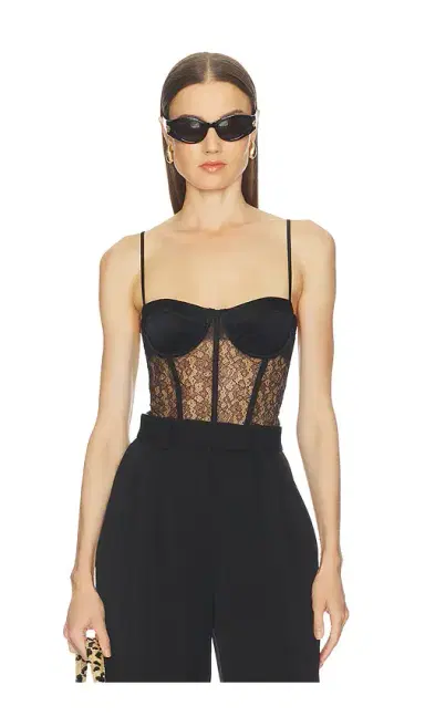 Kiki de Montparnasse Petite Fleur Bodysuit | Thumbnail 1 Kiki de Montparnasse Petite Fleur Bodysuit | Thumbnail 1
