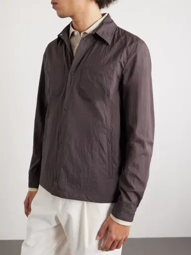 HERNO Shell Twill Overshirt - Men | Thumbnail 3 HERNO Shell Twill Overshirt - Men | Thumbnail 3