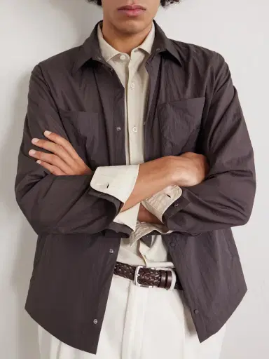 HERNO Shell Twill Overshirt - Men | Thumbnail 5 HERNO Shell Twill Overshirt - Men | Thumbnail 5