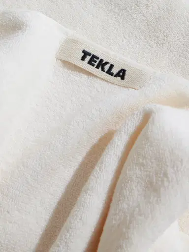 Tekla Set of Three Logo-Appliquéd Organic Cotton-Terry Towels - Men | Thumbnail 3 Tekla Set of Three Logo-Appliquéd Organic Cotton-Terry Towels - Men | Thumbnail 3