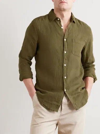 Portuguese Flannel Linen Shirt - Men | Thumbnail 3 Portuguese Flannel Linen Shirt - Men | Thumbnail 3