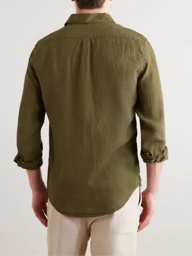 Portuguese Flannel Linen Shirt - Men | Thumbnail 4 Portuguese Flannel Linen Shirt - Men | Thumbnail 4