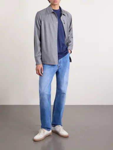 Sease Runner Logo-Print Merino Wool T-Shirt - Men | Thumbnail 2 Sease Runner Logo-Print Merino Wool T-Shirt - Men | Thumbnail 2