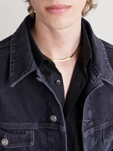 Saint Laurent Gold-Tone Necklace - Men | Thumbnail 2 Saint Laurent Gold-Tone Necklace - Men | Thumbnail 2
