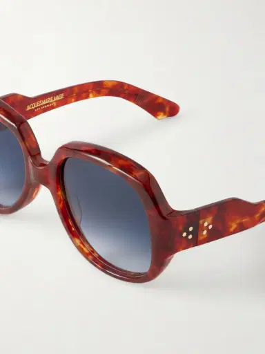Jacques Marie Mage Ocean Child Round-frame Tortoiseshell Acetate Sunglasses | Thumbnail 5 Jacques Marie Mage Ocean Child Round-frame Tortoiseshell Acetate Sunglasses | Thumbnail 5