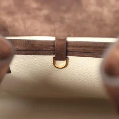 The Row The Row Soft Margaux 17 Bag Mocha Suede Gold Hardware | Thumbnail 10 The Row The Row Soft Margaux 17 Bag Mocha Suede Gold Hardware | Thumbnail 10