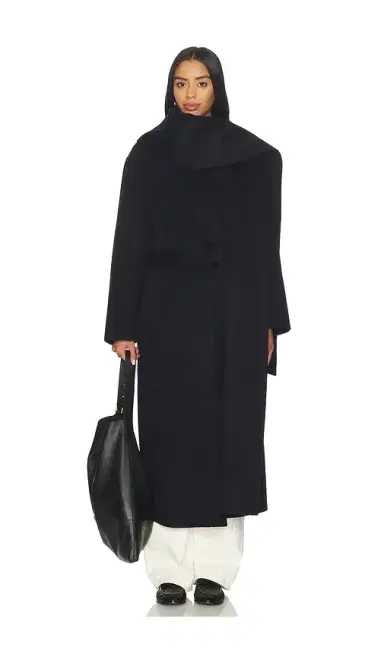 RÓHE Signature Double-faced Scarf Coat | Thumbnail 1 RÓHE Signature Double-faced Scarf Coat | Thumbnail 1