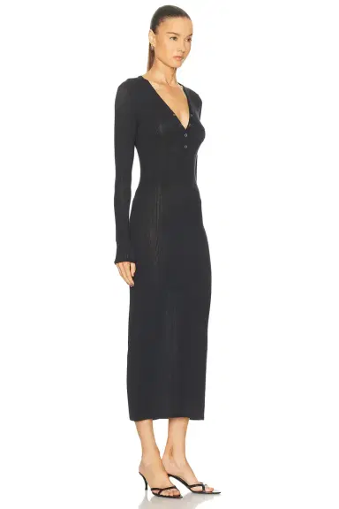 Negative Underwear Whipped Henley Dress | Thumbnail 4 Negative Underwear Whipped Henley Dress | Thumbnail 4