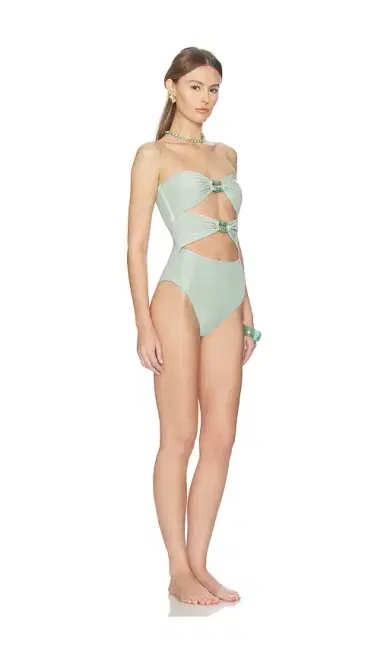 DEVON WINDSOR Amii Lurex One Piece | Thumbnail 2 DEVON WINDSOR Amii Lurex One Piece | Thumbnail 2
