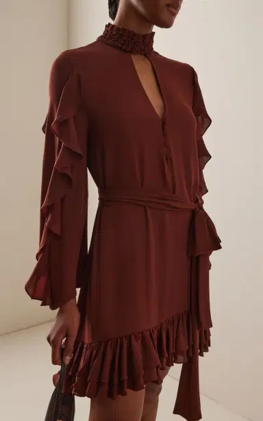 Alexis Giovanna Crepe Mini Dress | Thumbnail 3 Alexis Giovanna Crepe Mini Dress | Thumbnail 3