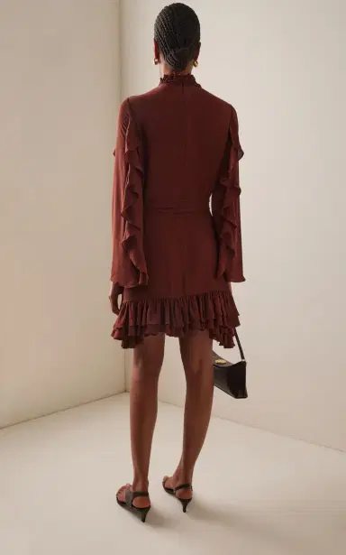 Alexis Giovanna Crepe Mini Dress | Thumbnail 4 Alexis Giovanna Crepe Mini Dress | Thumbnail 4