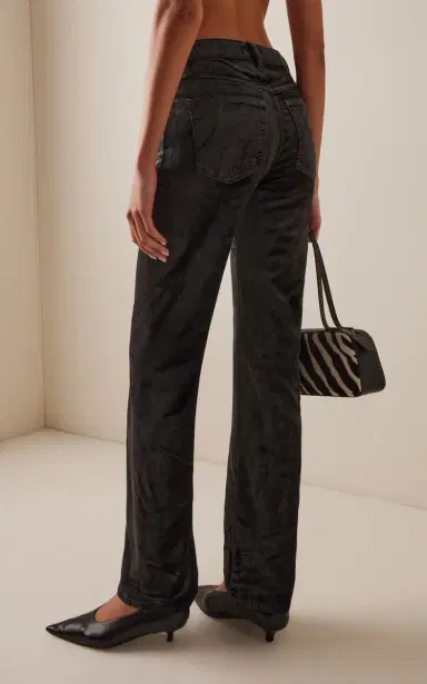 FRAME The Reboot Cotton-Blend Velvet Bootcut Trousers | Thumbnail 4 FRAME The Reboot Cotton-Blend Velvet Bootcut Trousers | Thumbnail 4