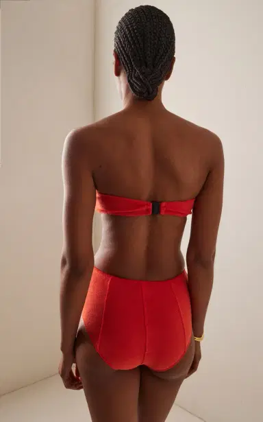 Lisa Marie Fernandez Poppy High-Waist Terry Cloth Bikini | Thumbnail 3 Lisa Marie Fernandez Poppy High-Waist Terry Cloth Bikini | Thumbnail 3