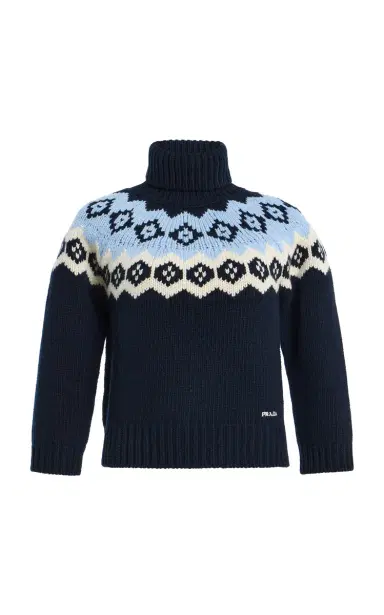Prada Cashmere-Wool Sweater | Thumbnail 1 Prada Cashmere-Wool Sweater | Thumbnail 1