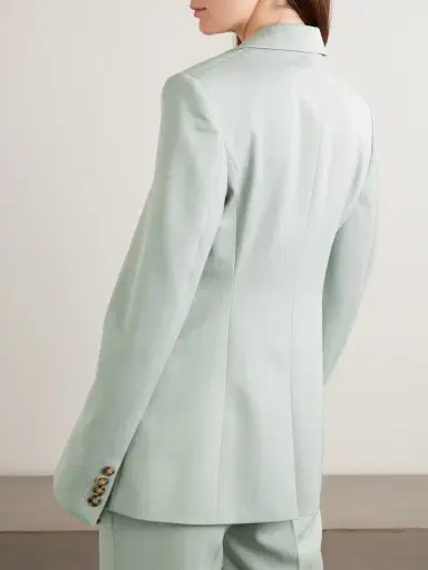 Stella McCartney Striped Wool-jacquard Blazer | Thumbnail 3 Stella McCartney Striped Wool-jacquard Blazer | Thumbnail 3