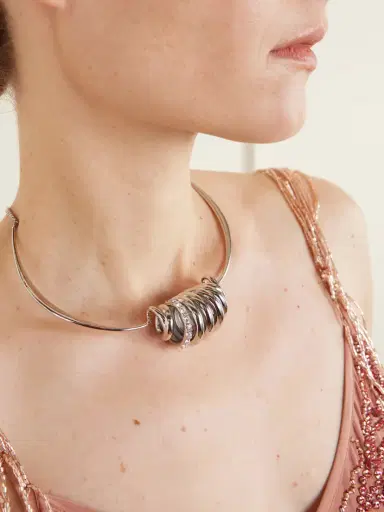 Rabanne tone And Crystal Choker | Thumbnail 5 Rabanne tone And Crystal Choker | Thumbnail 5