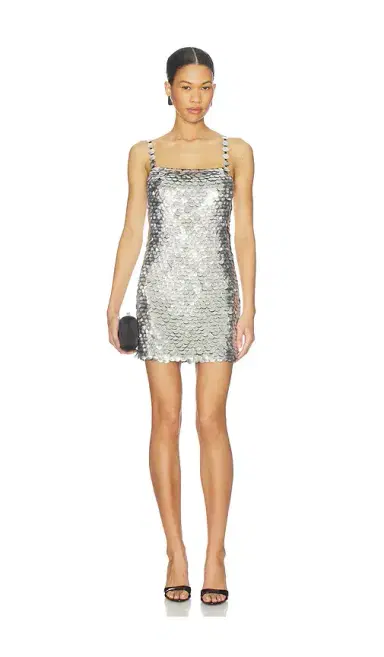 Leslie Amon Shell Mini Dress | Thumbnail 1 Leslie Amon Shell Mini Dress | Thumbnail 1