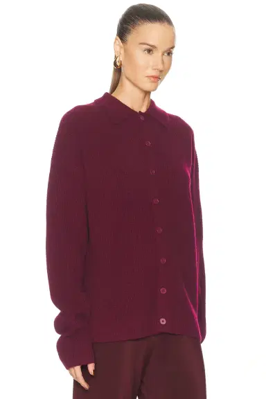 Aya Muse x REVOLVE Relaxed Knit Button Up Sweater | Thumbnail 4 Aya Muse x REVOLVE Relaxed Knit Button Up Sweater | Thumbnail 4