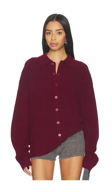 Aya Muse x REVOLVE Relaxed Knit Button Up Sweater | Thumbnail 1 Aya Muse x REVOLVE Relaxed Knit Button Up Sweater | Thumbnail 1