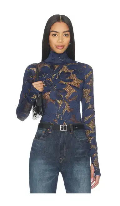 AFRM Zadie Crochet Floral Top | Thumbnail 1 AFRM Zadie Crochet Floral Top | Thumbnail 1